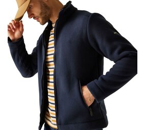 Regatta Garrian Navy Fleece Vest Heren Regatta Garrian Navy Fleece Vest Heren