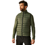 Regatta Marizion Baffled Gilet Olive Night Bodywarmer Heren Regatta Marizion Baffled Gilet Olive Night Bodywarmer Heren