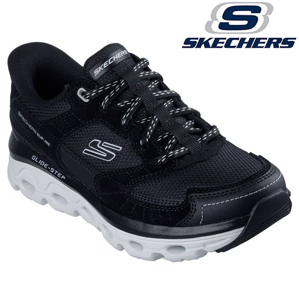 Skechers Glide-Step Paradise Valley Black Wandelschoenen Dames Skechers Glide-Step Paradise Valley Black Wandelschoenen Dames