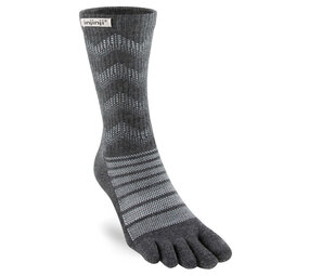 Injinji Outdoor Midweight Crew Wool Slate Teensokken