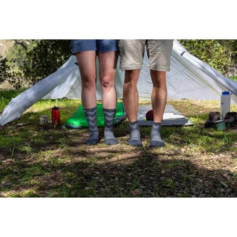 Injinji Outdoor Midweight Crew Wool Slate Teensokken