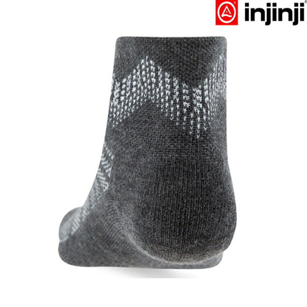 Injinji Outdoor Midweight Mini-Crew Wool Slate Teensokken