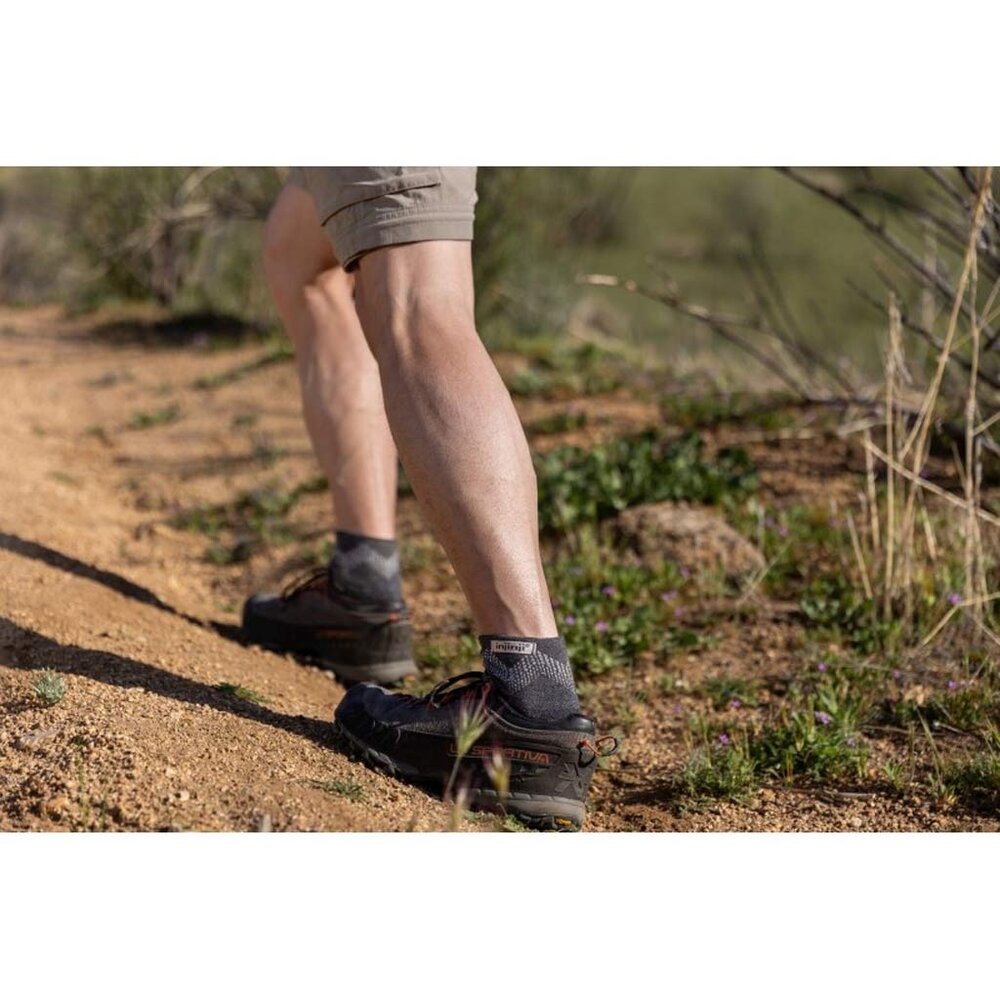 Injinji Outdoor Midweight Mini-Crew Wool Slate Teensokken