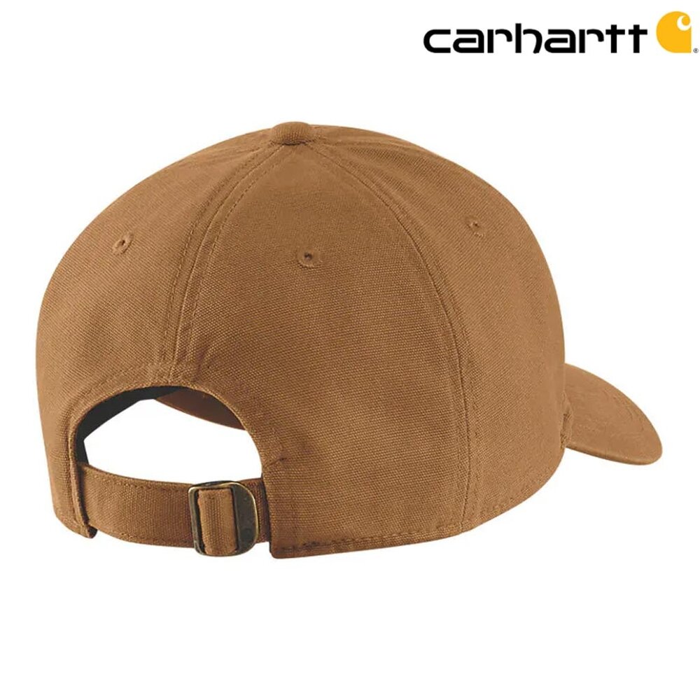 Carhartt Canvas Embroidered Graphic Cap Bruin