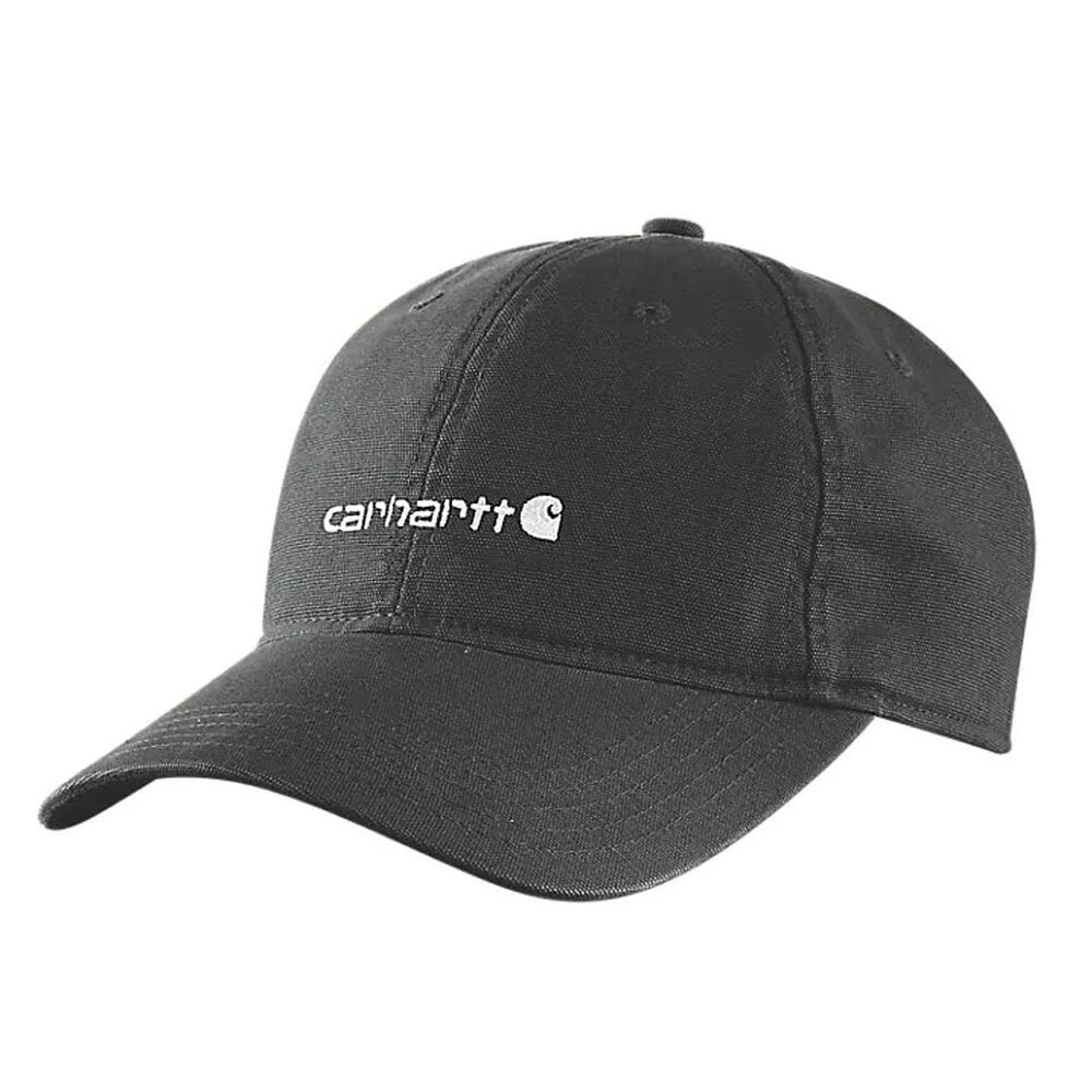 Carhartt Canvas Embroidered Graphic Cap Zwart