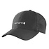 Canvas Embroidered Graphic Cap Zwart