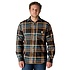 RF Midweight Flannel Longsleeve Plaid Black Shirt Heren RF Midweight Flannel Longsleeve Plaid Black Shirt Heren