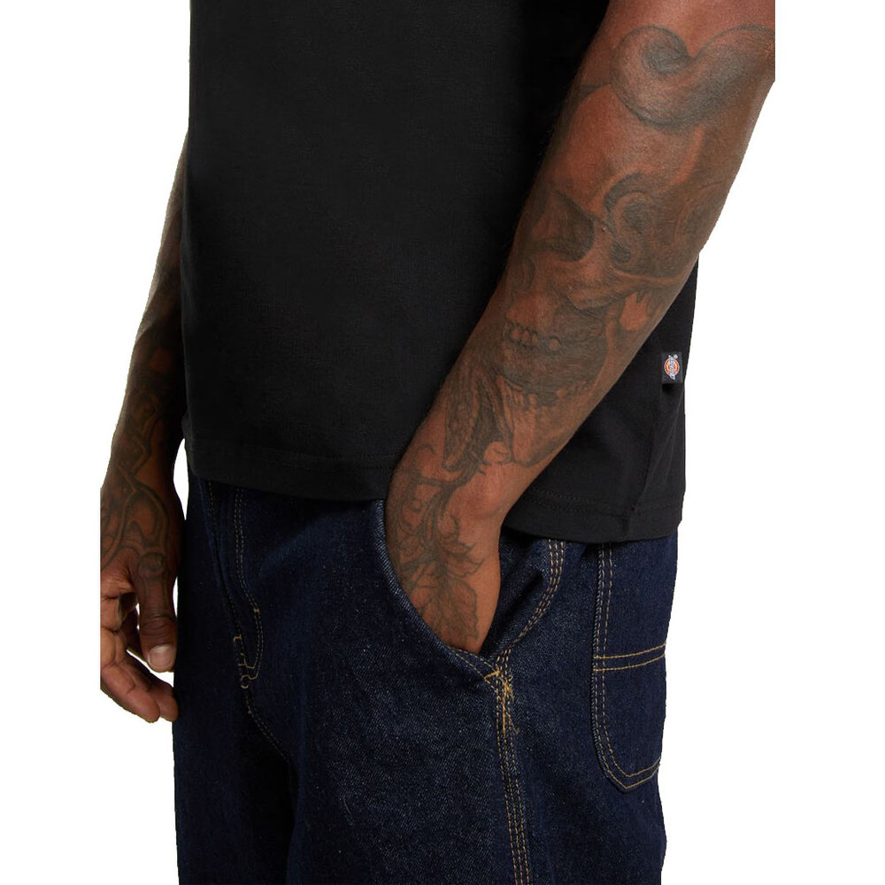 Dickies Mapleton Short Sleeve Tee Black T-Shirt Heren