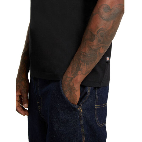 Dickies Mapleton Short Sleeve Tee Black T-Shirt Heren