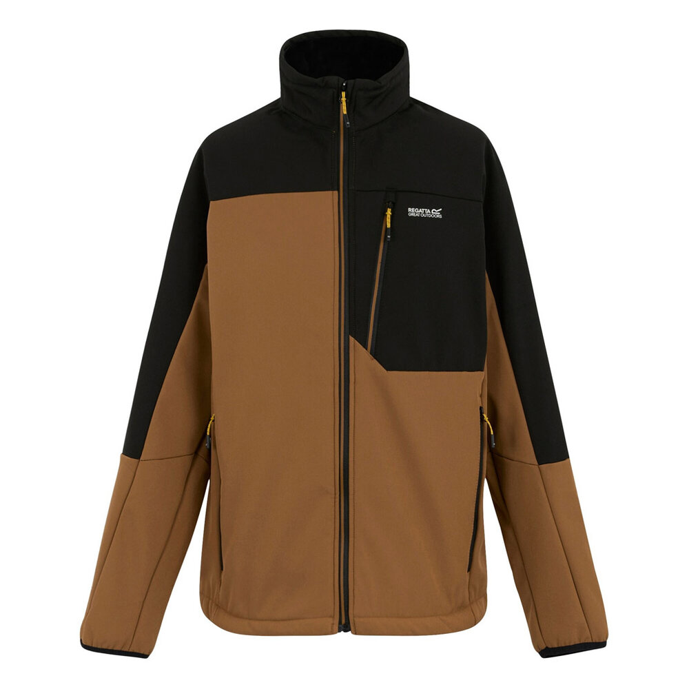 Regatta Moutdale Nut Brown Softshell Jas Heren Regatta Moutdale Nut Brown Softshell Jas Heren