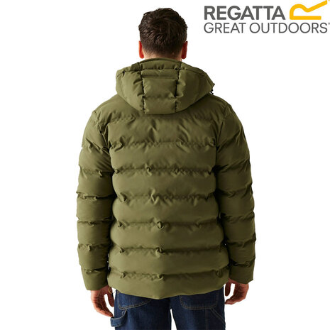Regatta Altoro Thermal Waterproof Olive Night Winterjas Heren Regatta Altoro Thermal Waterproof Olive Night Winterjas Heren