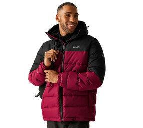 Regatta Aldthorn Dark Maroon Winterjas Heren Regatta Aldthorn Dark Maroon Winterjas Heren