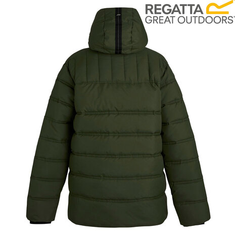 Regatta Leeshaw Olive Night Winterjas Heren Regatta Leeshaw Olive Night Winterjas Heren