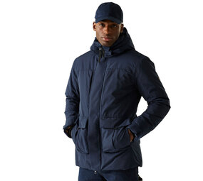 Regatta Marron Waterproof Insulated Navy Winterjas Heren Regatta Marron Waterproof Insulated Navy Winterjas Heren