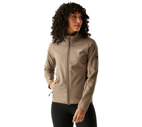 Regatta Moutdale Mocha Softshell Jas Dames Regatta Moutdale Mocha Softshell Jas Dames