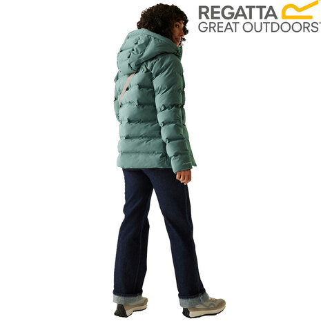 Regatta Altoro Thermal Waterproof Spruce Green Winterjas Dames Regatta Altoro Thermal Waterproof Spruce Green Winterjas Dames