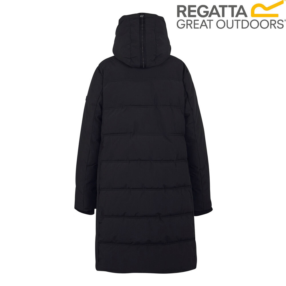 Regatta Eryn Black Winterjas Dames Regatta Eryn Black Winterjas Dames