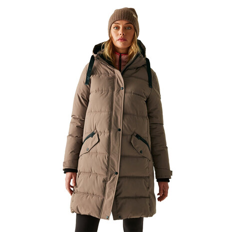 Regatta Eryn Mocha Winterjas Dames Regatta Eryn Mocha Winterjas Dames