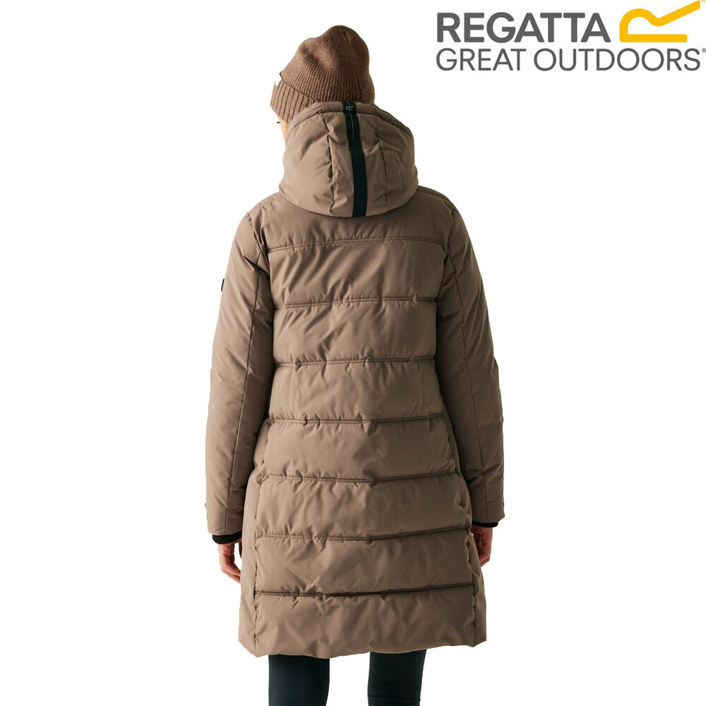 Regatta Eryn Mocha Winterjas Dames Regatta Eryn Mocha Winterjas Dames
