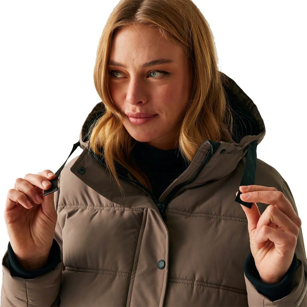 Regatta Eryn Mocha Winterjas Dames Regatta Eryn Mocha Winterjas Dames