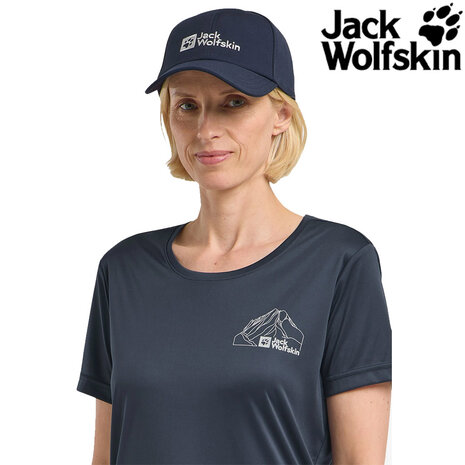 Jack Wolfskin Baseball Cap Night Blue Pet Jack Wolfskin Baseball Cap Night Blue Pet