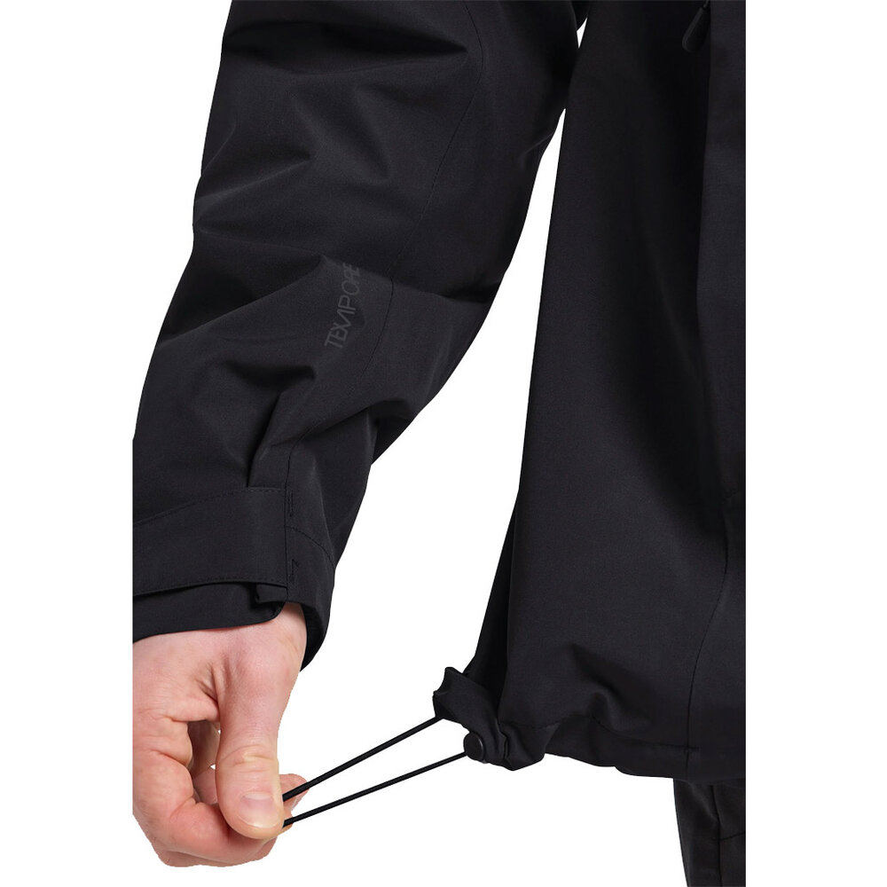 Jack Wolfskin Taubenberg Zwart 3-in-1 Winterjas Heren Jack Wolfskin Taubenberg Zwart 3-in-1 Winterjas Heren