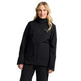 Jack Wolfskin Moonrise Zwart 3-in-1 Winterjas Dames Jack Wolfskin Moonrise Zwart 3-in-1 Winterjas Dames