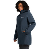 Jack Wolfskin Heidelstein Insulated Midnight Sky Winterjas Dames Jack Wolfskin Heidelstein Insulated Midnight Sky Winterjas Dames
