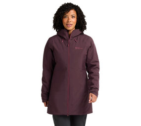 Jack Wolfskin Heidelstein Insulated Amaranth Winterjas Dames Jack Wolfskin Heidelstein Insulated Amaranth Winterjas Dames