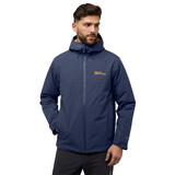Jack Wolfskin Wisper Insulated Midnight Sky Winterjas Heren Jack Wolfskin Wisper Insulated Midnight Sky Winterjas Heren