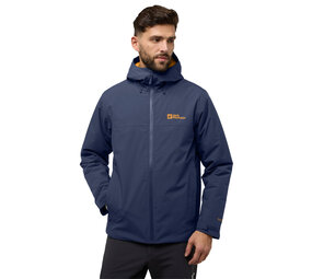 Jack Wolfskin Wisper Insulated Midnight Sky Winterjas Heren Jack Wolfskin Wisper Insulated Midnight Sky Winterjas Heren