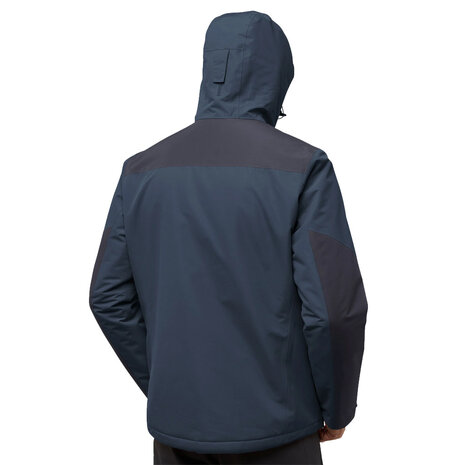 Jack Wolfskin Jasper Insulated Midnight Sky Winterjas Heren Jack Wolfskin Jasper Insulated Midnight Sky Winterjas Heren