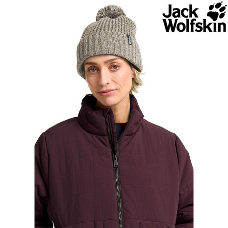 Jack Wolfskin Medley Knit Beanie Linen Muts Jack Wolfskin Medley Knit Beanie Linen Muts