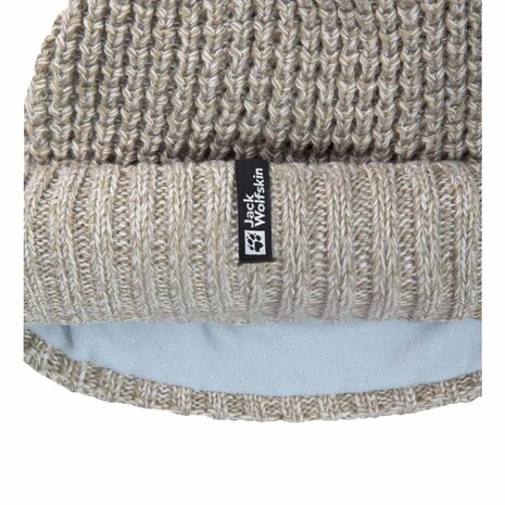 Jack Wolfskin Medley Knit Beanie Linen Muts Jack Wolfskin Medley Knit Beanie Linen Muts
