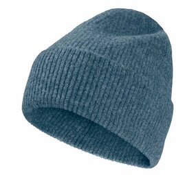 Jack Wolfskin Fuzzy Beanie Aluminium Blue Muts Jack Wolfskin Fuzzy Beanie Aluminium Blue Muts