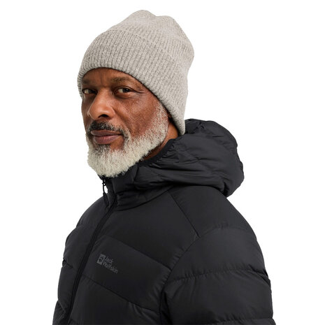 Jack Wolfskin Fuzzy Beanie Pale Sand Muts Jack Wolfskin Fuzzy Beanie Pale Sand Muts