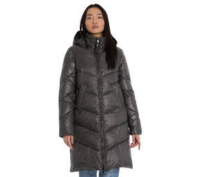 Ragwear Rebelka Shiny Stone Grey Winterjas Dames Ragwear Rebelka Shiny Stone Grey Winterjas Dames