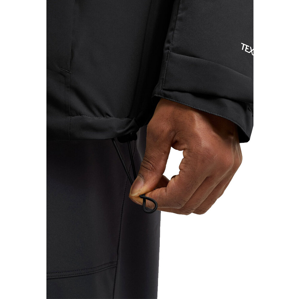 Jack Wolfskin Icecape 2l Ins Black Dons Winterjas Heren Jack Wolfskin Icecape 2l Ins Black Dons Winterjas Heren