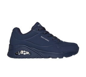 Skechers Uno Stand On Air Dark Navy Wandelsneakers Dames Skechers Uno Stand On Air Dark Navy Wandelsneakers Dames