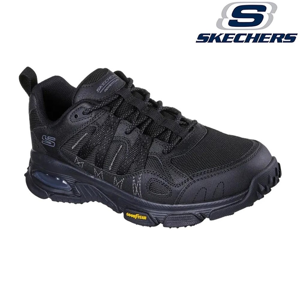 Skechers Skech-Air Envoy Buyers Peak Black Wandelschoenen Heren Skechers Skech-Air Envoy Buyers Peak Black Wandelschoenen Heren