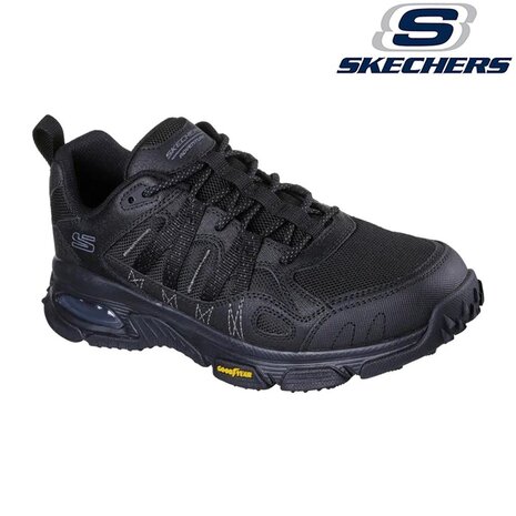 Skechers Skech-Air Envoy Buyers Peak Black Wandelschoenen Heren Skechers Skech-Air Envoy Buyers Peak Black Wandelschoenen Heren