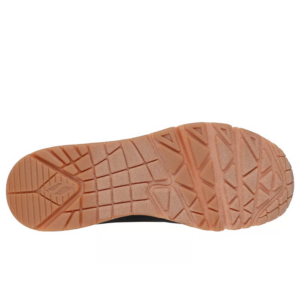 Skechers Uno Jungle Nite Black Leopard Wandelschoenen Dames Skechers Uno Jungle Nite Black Leopard Wandelschoenen Dames