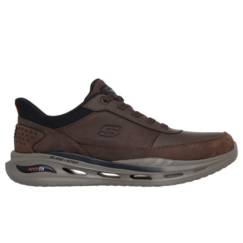 Skechers Slip Ins Arch Fit Orvan Moxley Cacao Wandelschoenen Heren Skechers Slip Ins Arch Fit Orvan Moxley Cacao Wandelschoenen Heren
