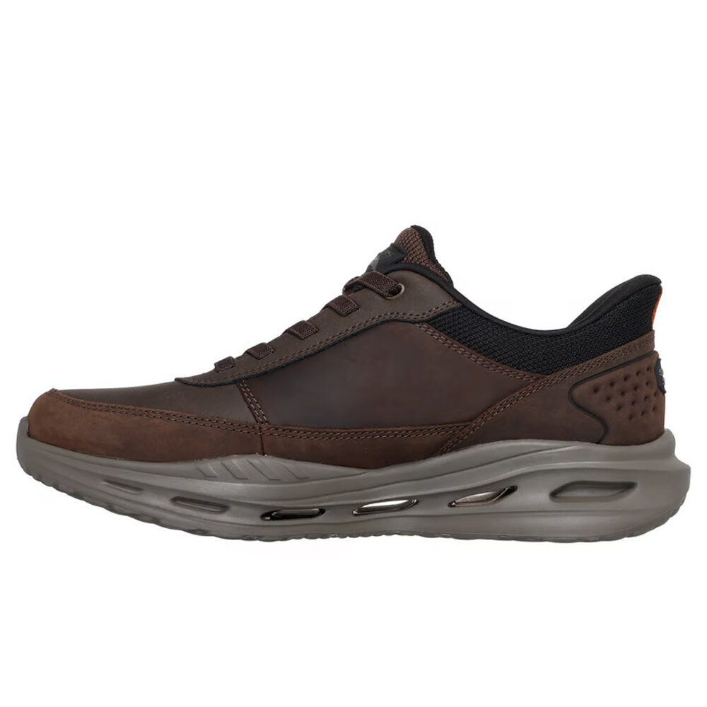 Skechers Slip Ins Arch Fit Orvan Moxley Cacao Wandelschoenen Heren Skechers Slip Ins Arch Fit Orvan Moxley Cacao Wandelschoenen Heren