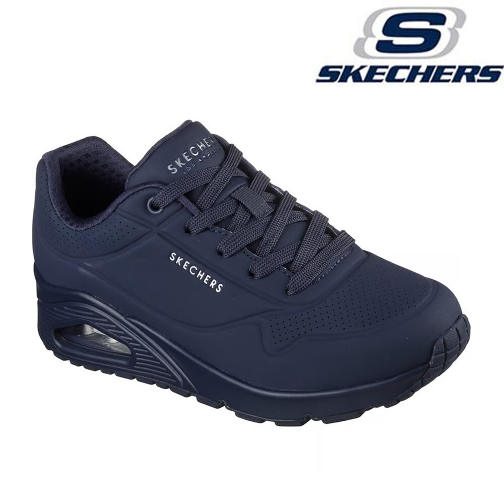 Skechers Uno Stand On Air Dark Navy Wandelsneakers Heren Skechers Uno Stand On Air Dark Navy Wandelsneakers Heren
