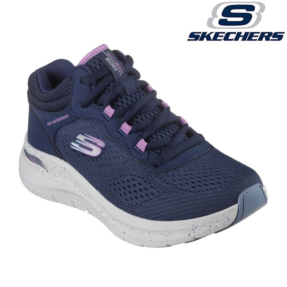 Skechers Arch Fit 2.0 Rainy Day Navy Purple Wandelsneakers Dames Skechers Arch Fit 2.0 Rainy Day Navy Purple Wandelsneakers Dames