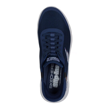 Skechers Slip-Ins Go Walk Flex Navy Wandelsneakers Heren Skechers Slip-Ins Go Walk Flex Navy Wandelsneakers Heren