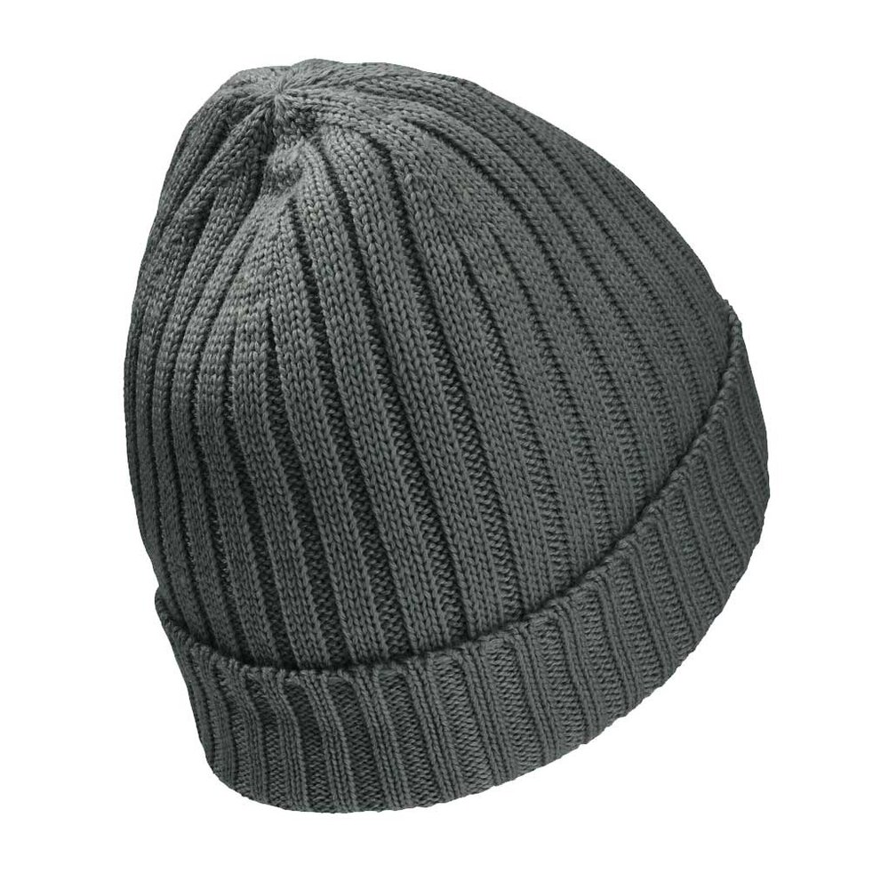 Jack Wolfskin Rib Knit Beanie Slate Green Muts Jack Wolfskin Rib Knit Beanie Slate Green Muts