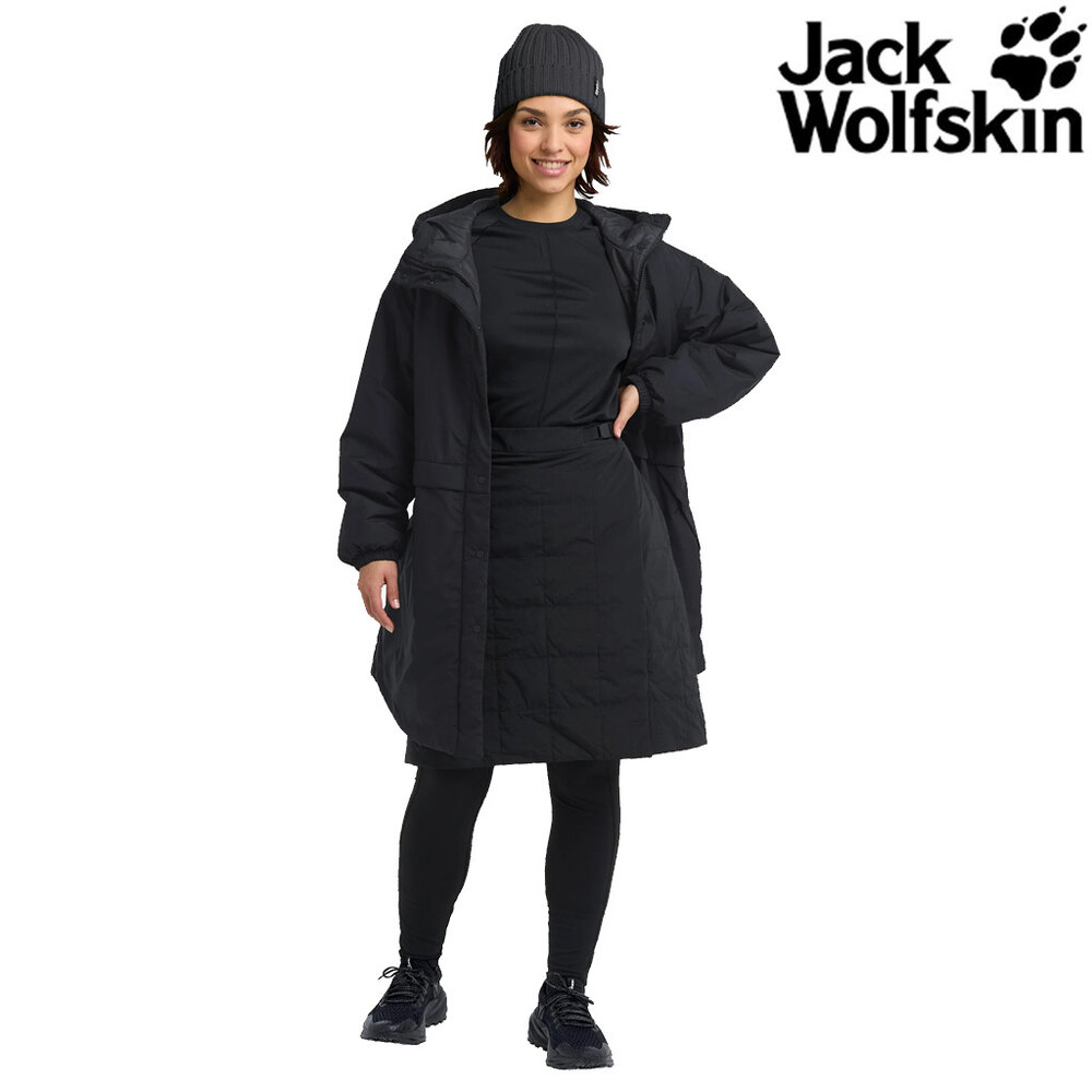 Jack Wolfskin Rib Knit Beanie Black Muts Jack Wolfskin Rib Knit Beanie Black Muts