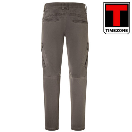 Timezone Regular NiklasTZ Cloud Grey Cargobroek Heren